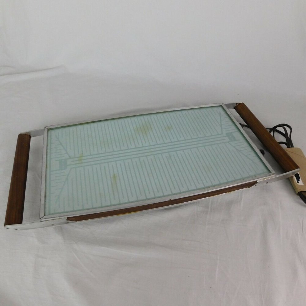 Salton Hotray H130 Food Warmer Original Cord 17.25" x 10" Made USA TESTED WORKS